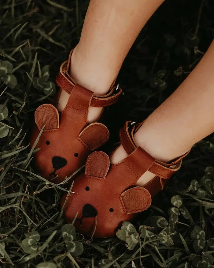 Donsje Spark Classic Shoes Bear Bebek Deri Ayakkabı