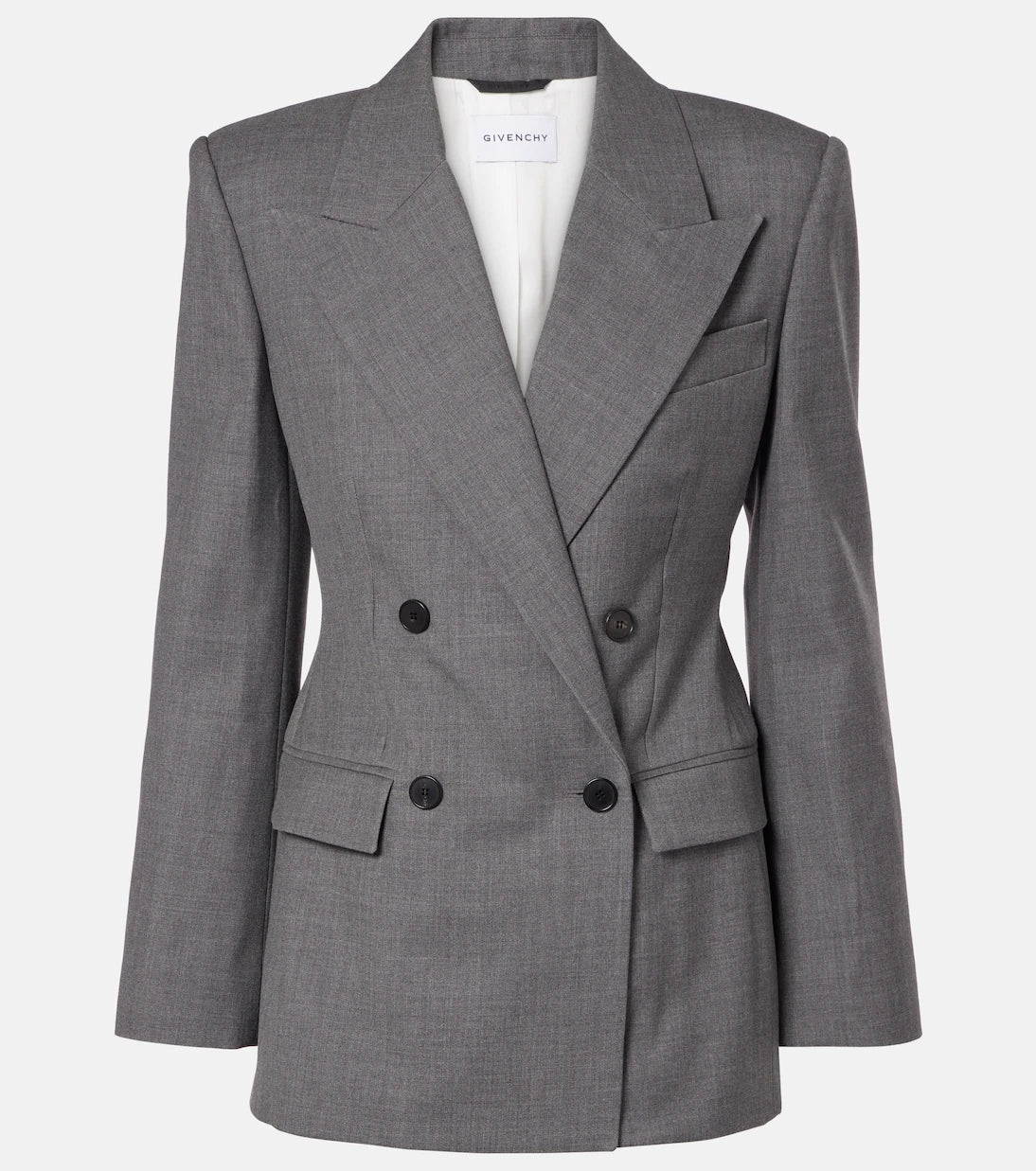 Givenchy - Double-breasted wool blazer