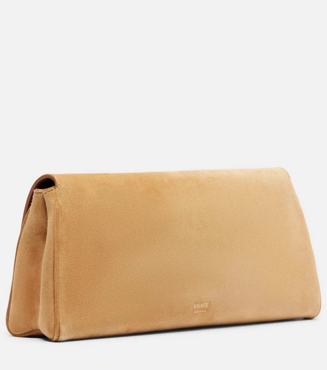 Khaite - Audrey suede clutch