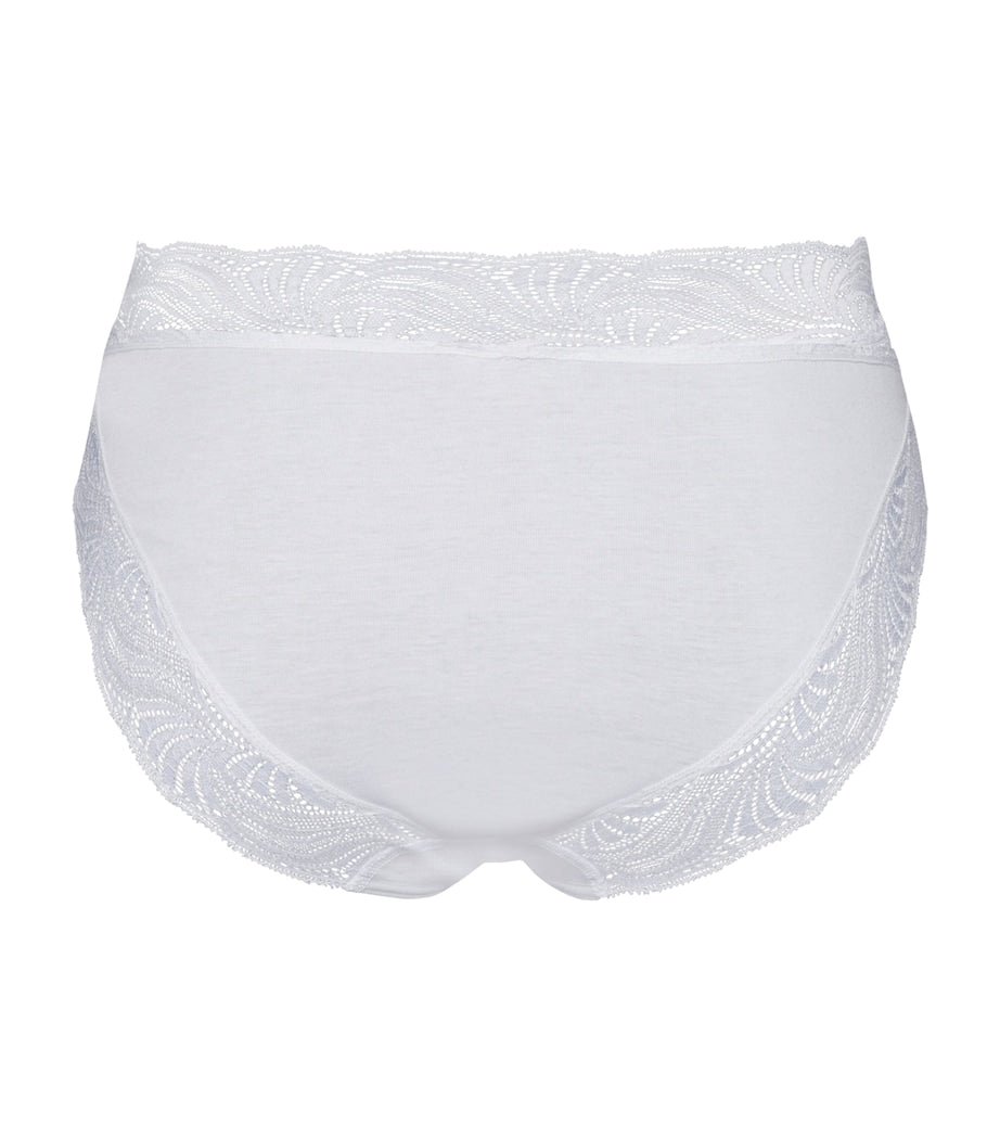 Cotton Delight Midi Briefs WHITE