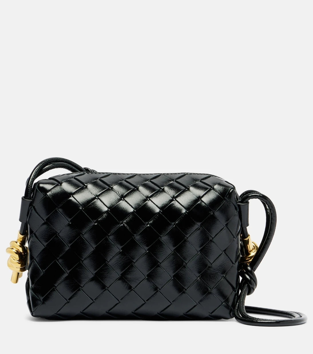 Bottega Veneta - حقيبة كروس بودي لوب ميني جلد