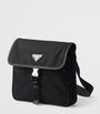 Prada Re-Nylon and Leather Messenger Bag