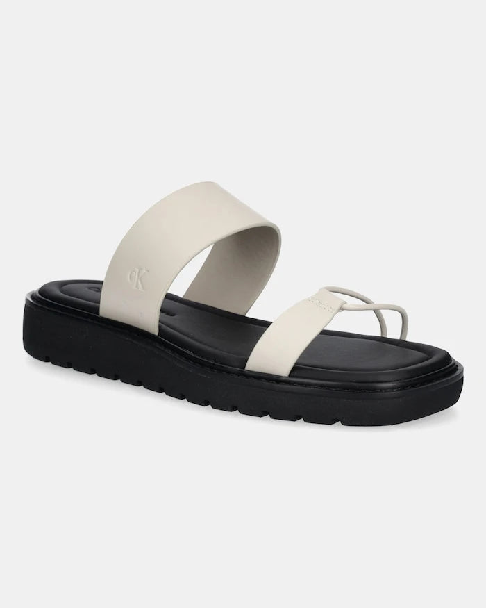 Calvin Klein Jeans ROPE SANDAL SOFT LTH MG Deri Terlik