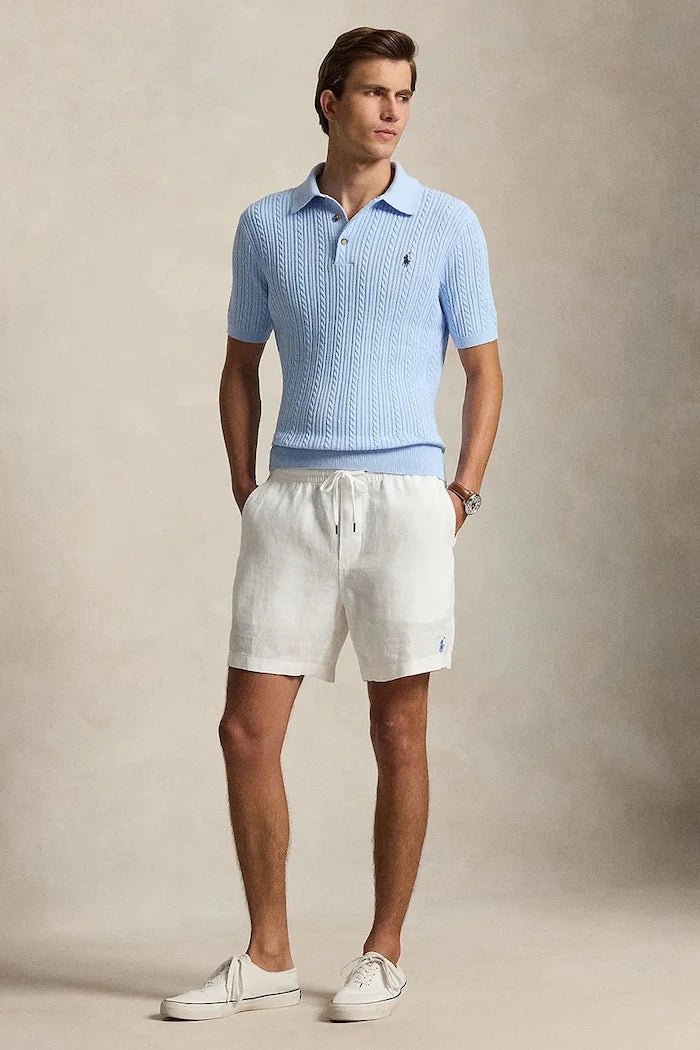 Polo Ralph Lauren тениска с яка мъжка от памук