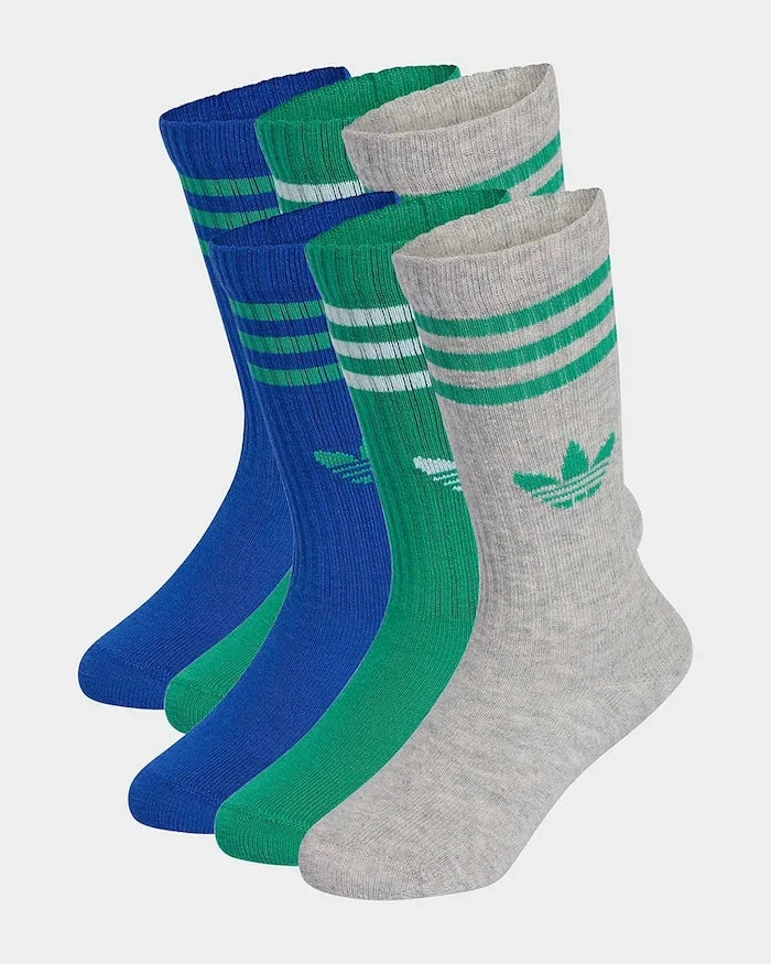 adidas Originals çocuk pamuklu çoraplar (6 çift)