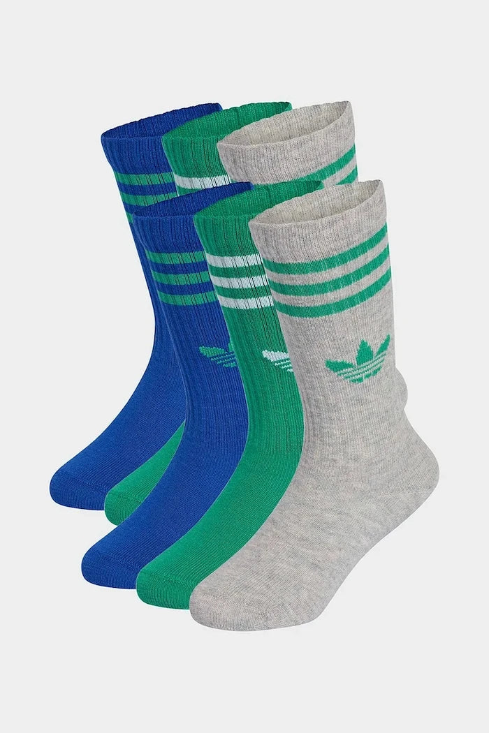Детски чорапи с памук adidas Originals (6 чифта)