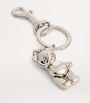 Silver Jointed Bear Keyring
