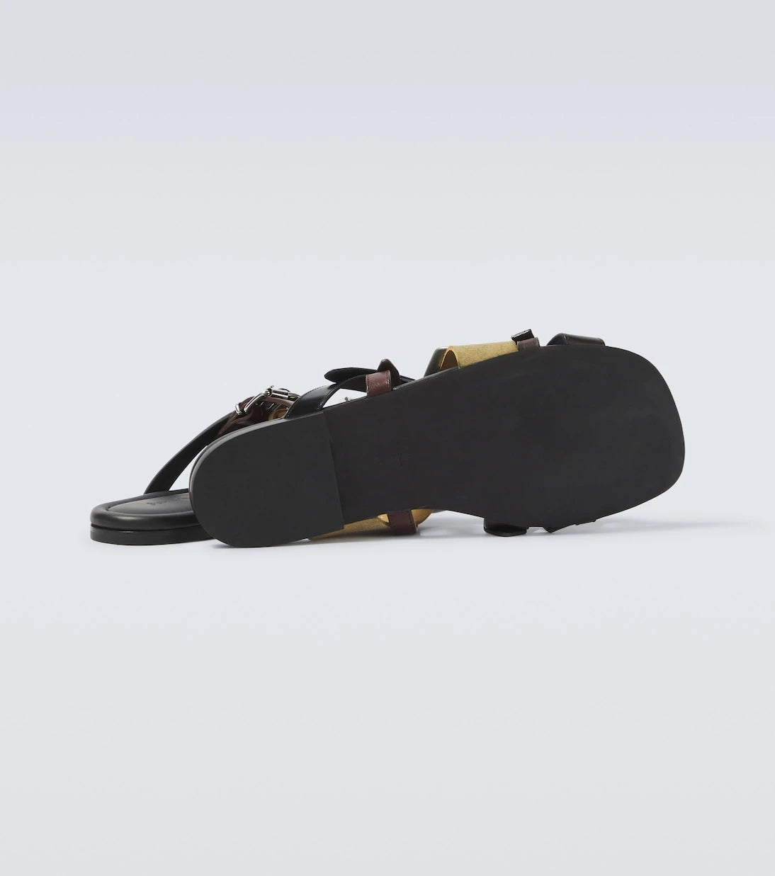 Acne Studios - صنادل جلدية