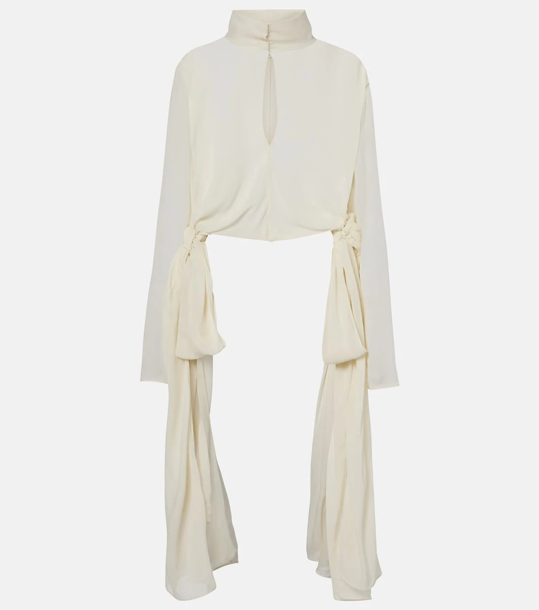 Alaïa - Semi-sheer blouse