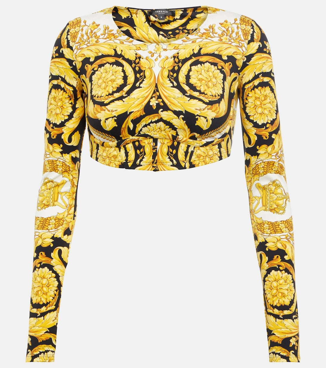 Versace - Barocco crop top