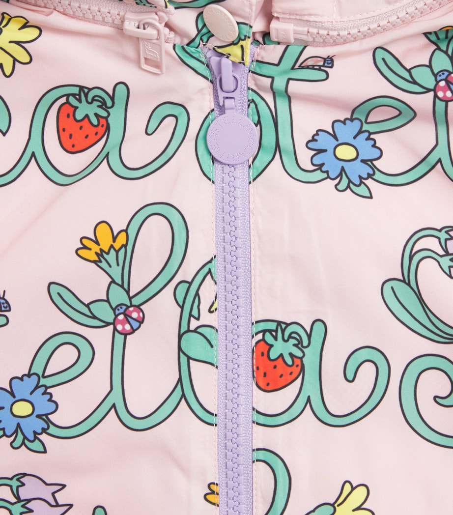 Stella McCartney Kids Stella Flower Print Windbreaker (2-12 Years)