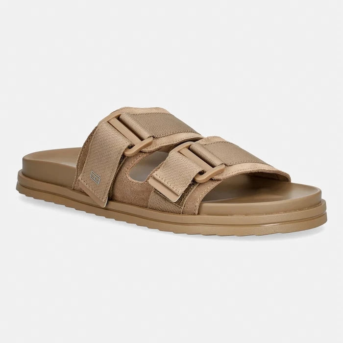 Tommy Hilfiger чехли мъжки HILFIGER MIX SUEDE BUCKLE SANDAL