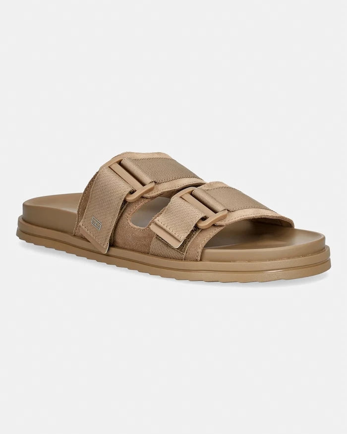 Tommy Hilfiger Erkek Terlik HILFIGER MIX SUEDE BUCKLE SANDAL