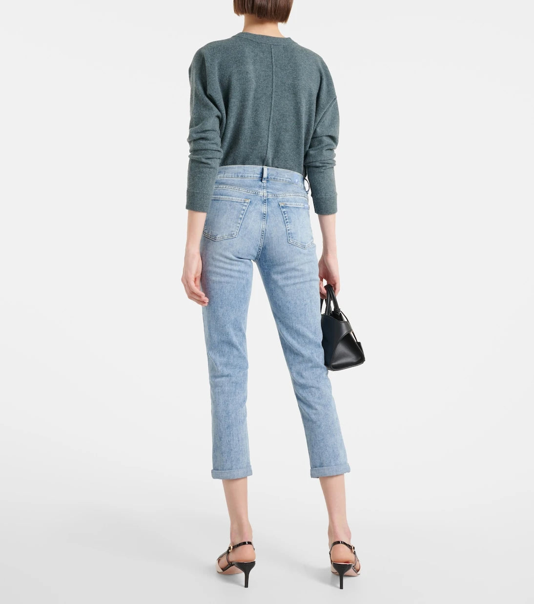 7 For All Mankind - Josefina mid-rise slim jeans