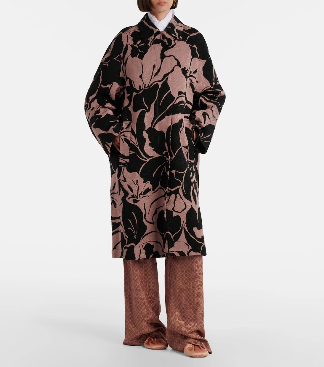 Dries Van Noten - Floral coat