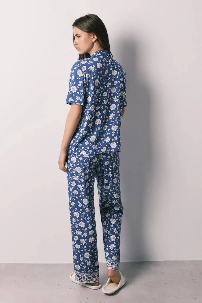 women'secret kadın viskon iki parçalı pijama