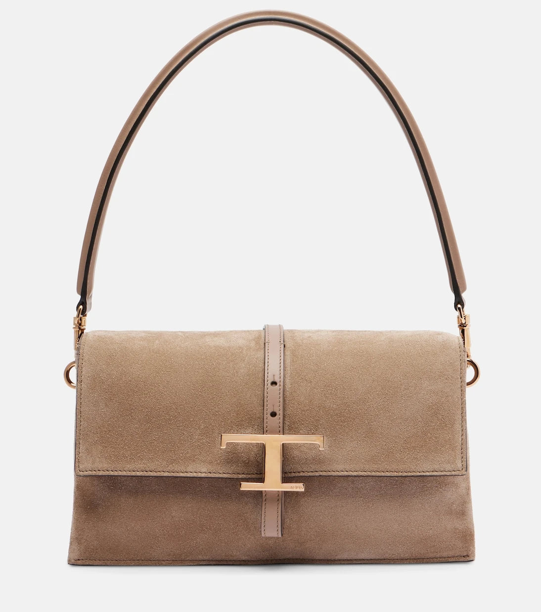 Tod's - T Timeless Mini suede shoulder bag