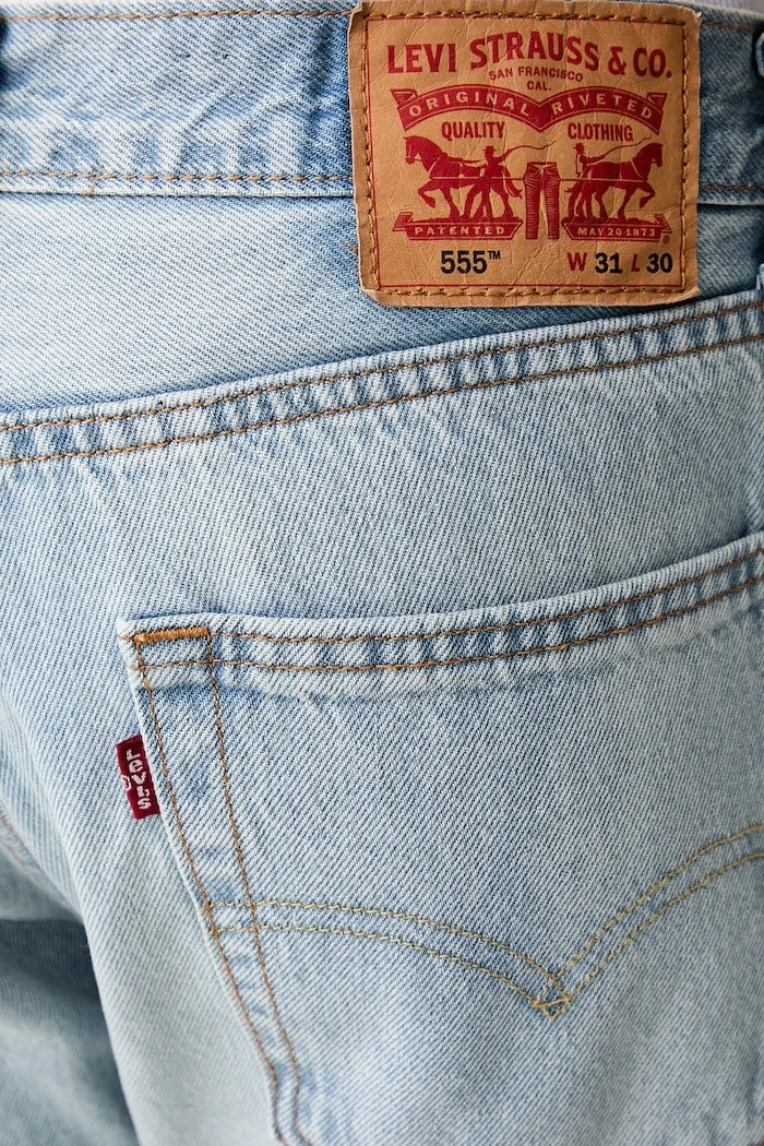 Levi's дънки прави мъжки 555 RELAXED STRAIGHT