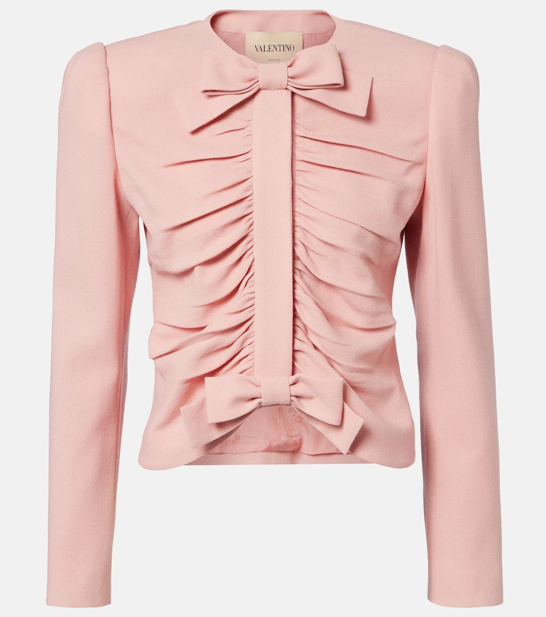 Valentino - Virgin wool crêpe jacket