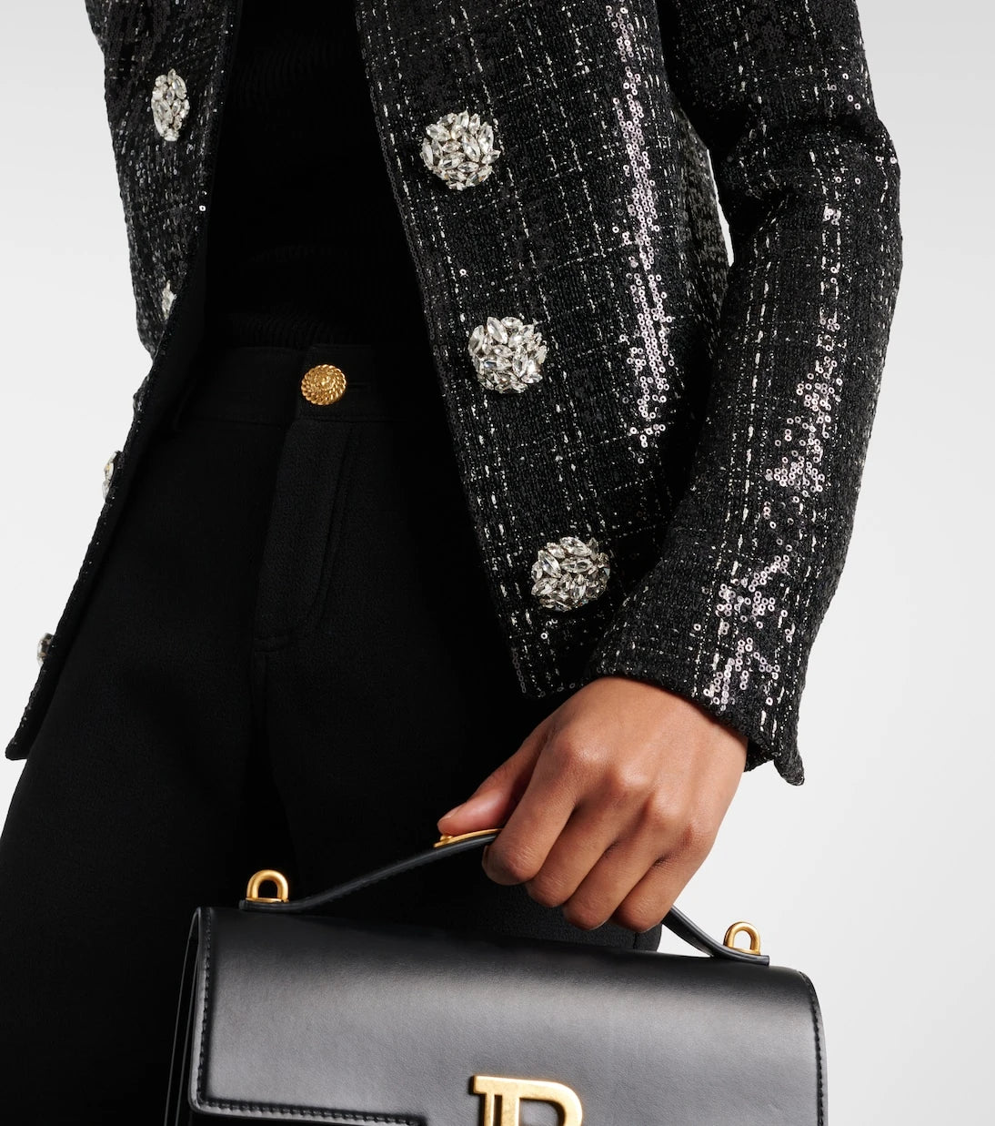 Balmain - Payetli tüvit ceket