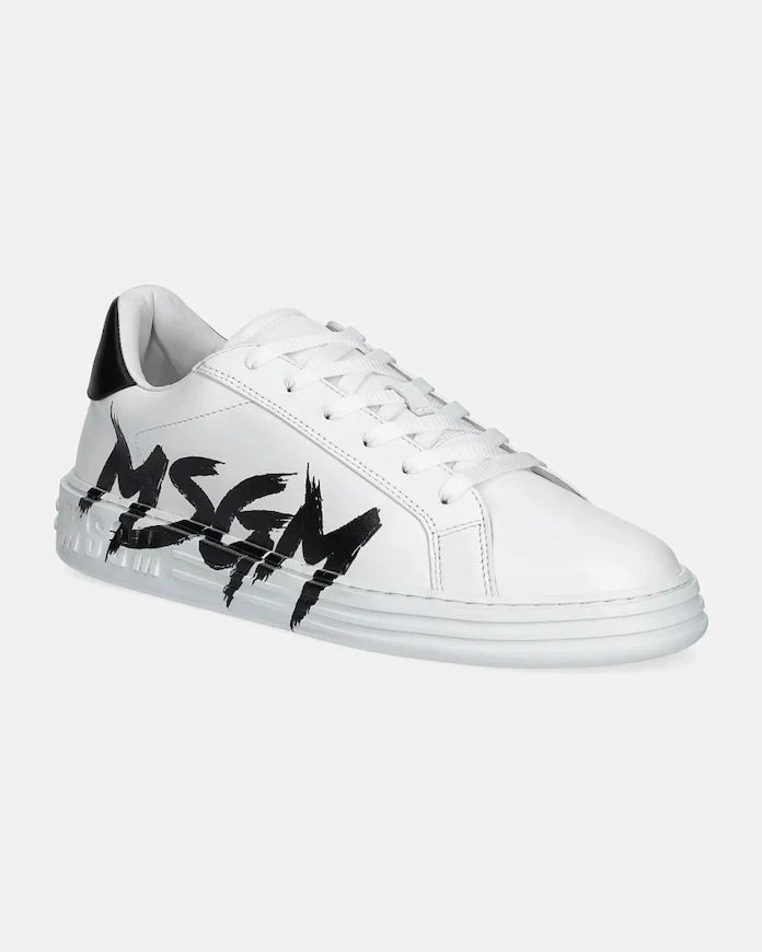 MSGM Deri Spor Ayakkabı