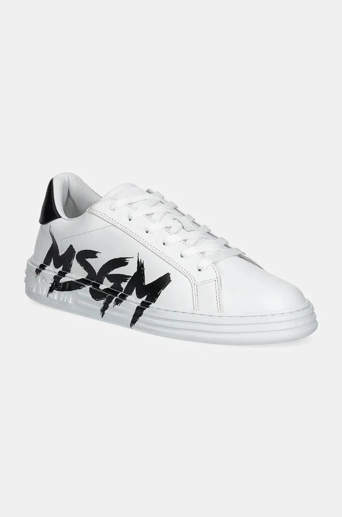 MSGM Deri Spor Ayakkabı