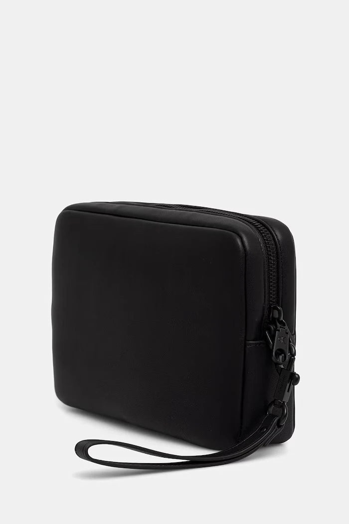 Calvin Klein Erkek Suni Deri Kozmetik Çantası
