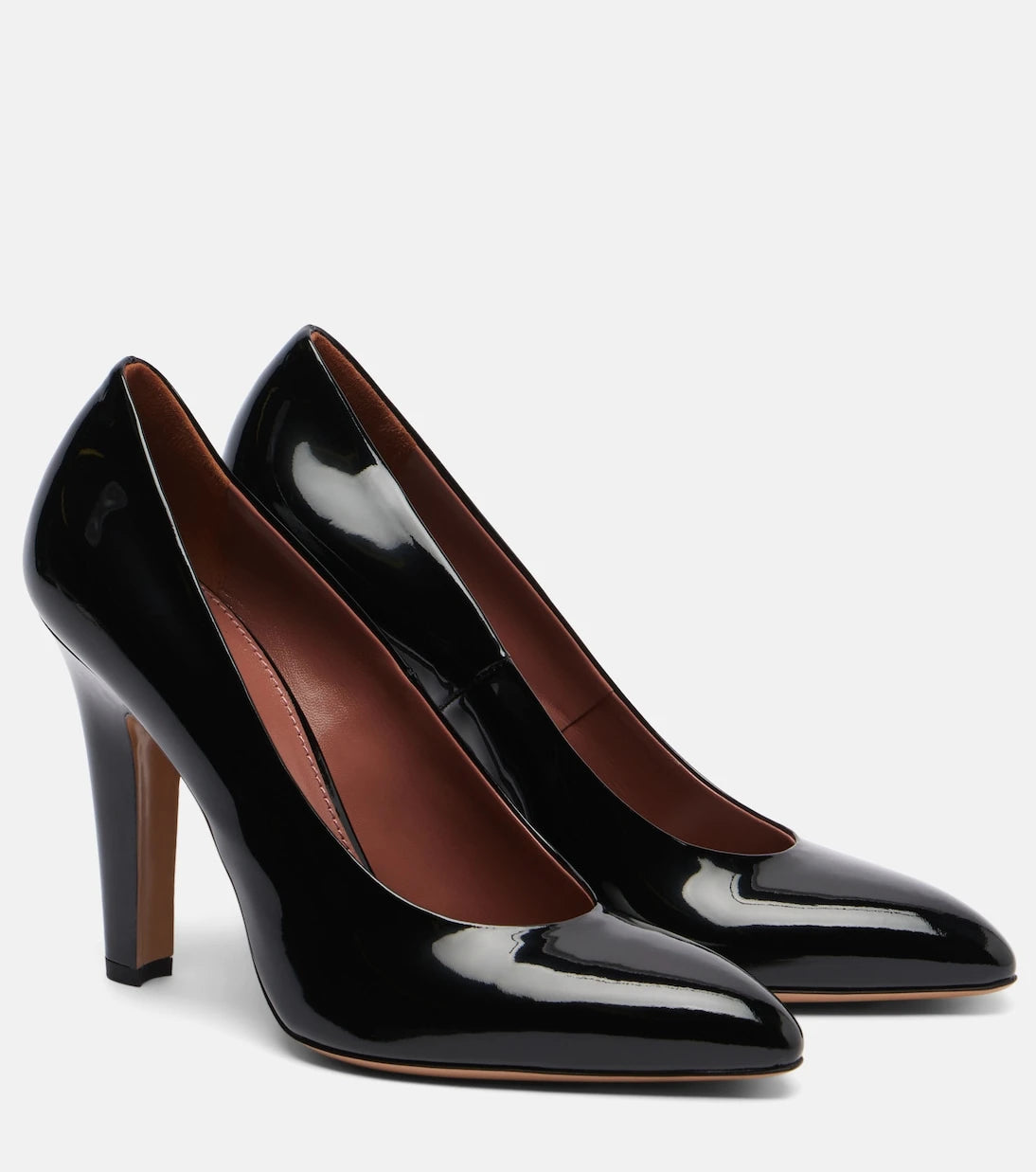 Paris Texas - حذاء إيلسا 100 بكعب عالٍ من الجلد اللامع