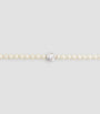 White Gold, Diamond and Pearl Bébé Pure Bracelet