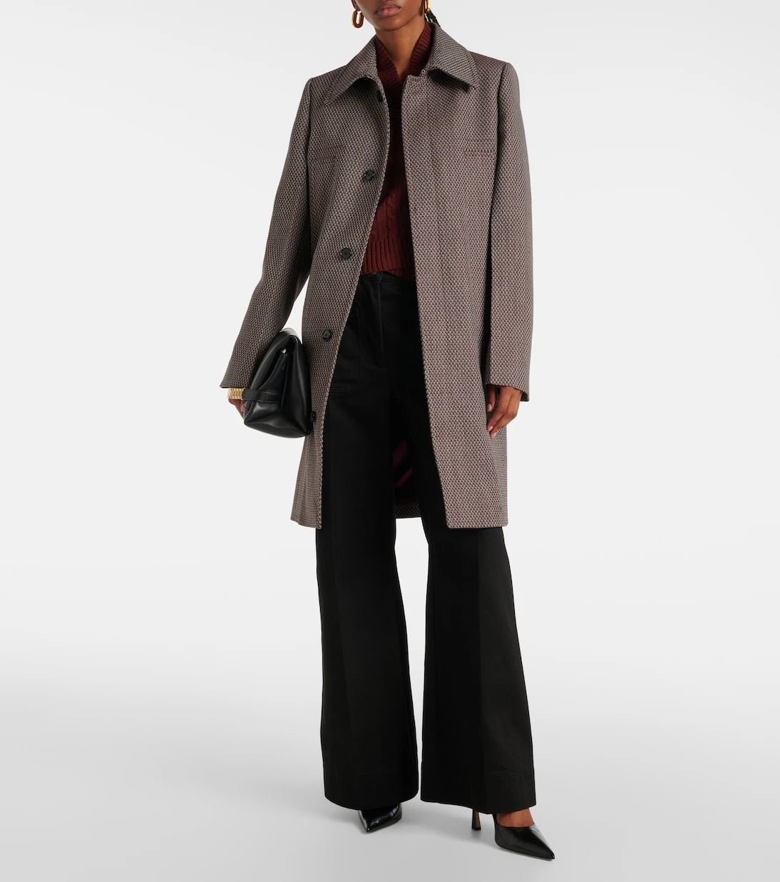 Victoria Beckham - Tailored virgin wool coat