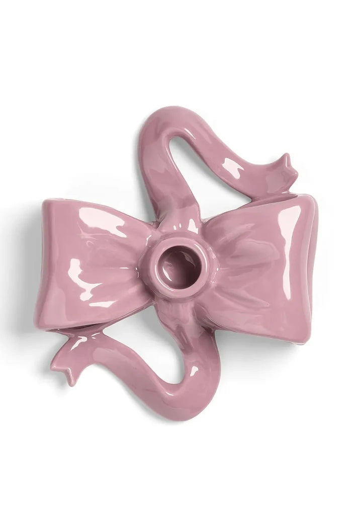Декоративен свещник &k amsterdam ribbon pink
