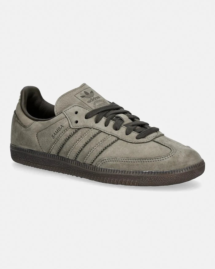Маратонки от набук adidas Originals Samba Og