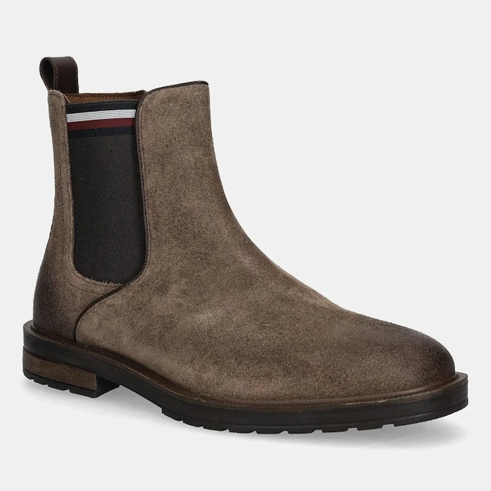 Tommy Hilfiger CLEATED HILFIGER SUEDE CHELSEA Süet Chelsea Bot