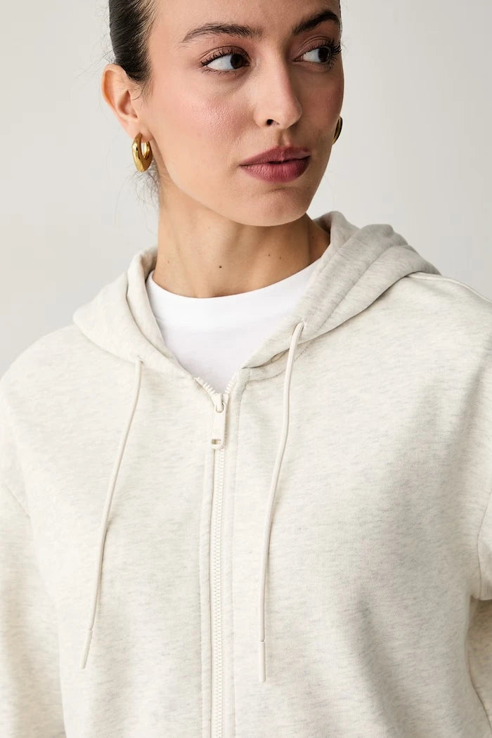 Calvin Klein Jeans fermuarlı kadın pamuklu sweatshirt