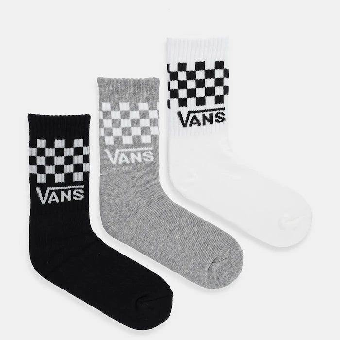 Çocuk Vans Classic Check Crew Çorapları (3'lü)
