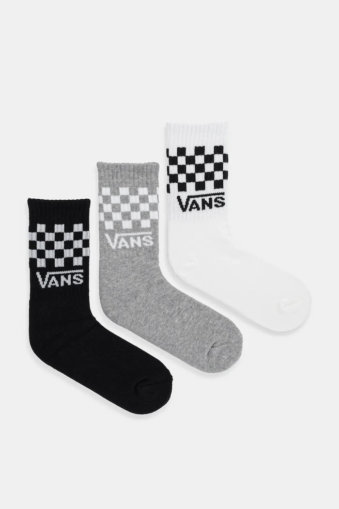 Çocuk Vans Classic Check Crew Çorapları (3'lü)