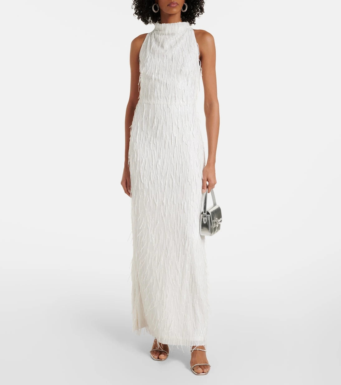 Rotate - Bridal sequined halterneck gown