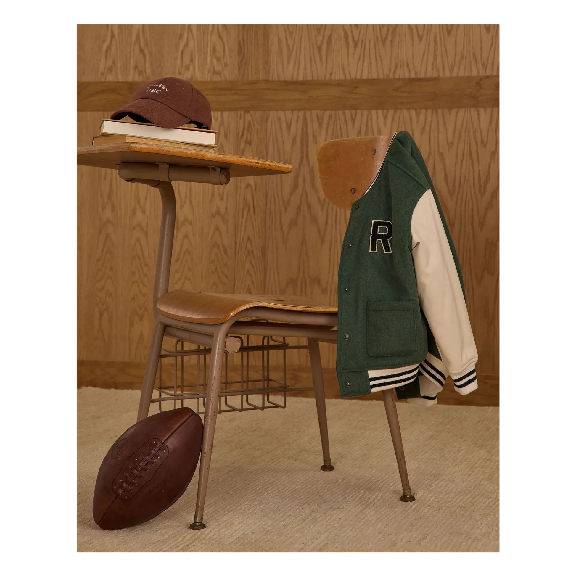Rylee + Cru - Varsity jacket | Green