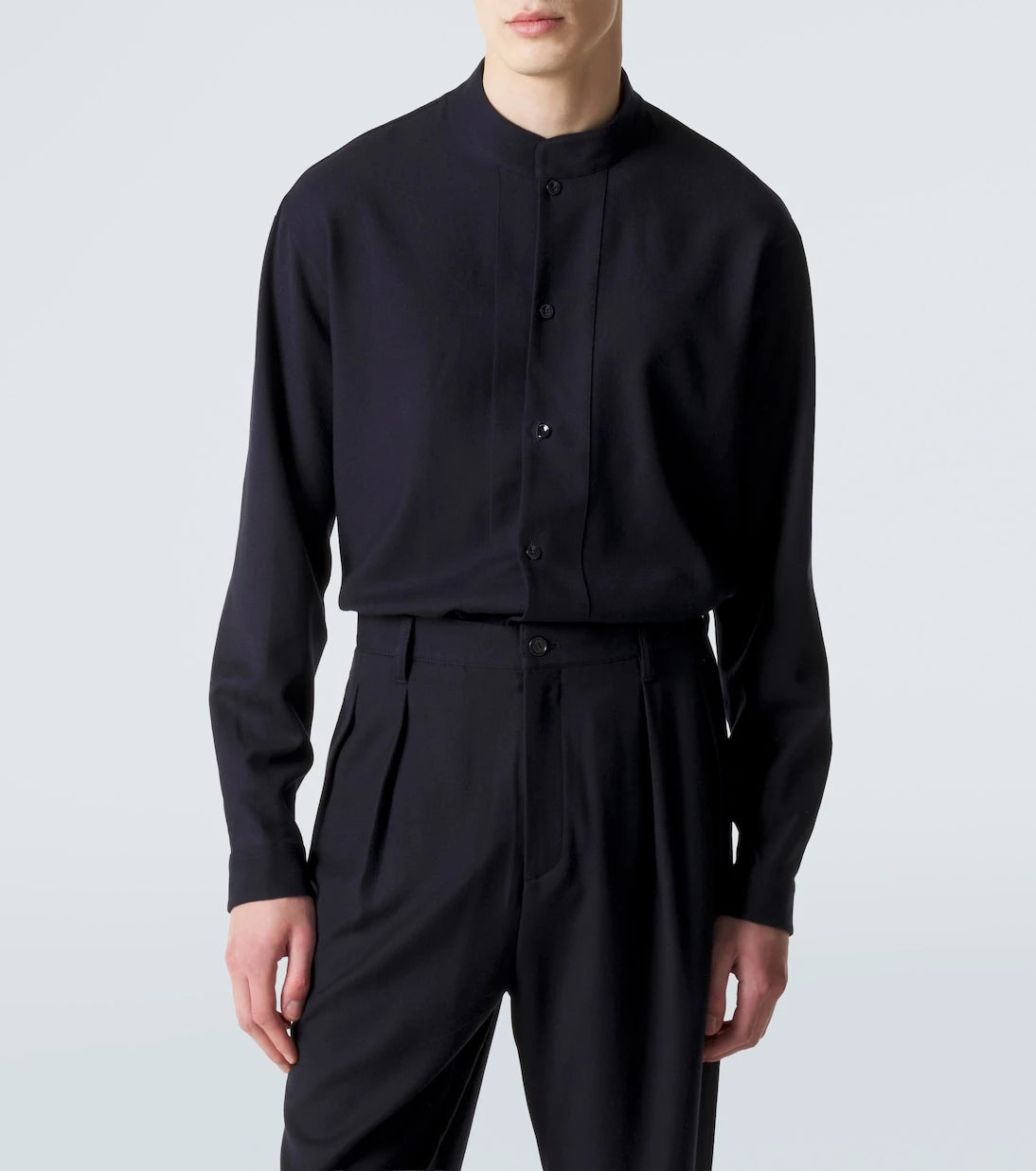 Giorgio Armani - x Alanui virgin wool shirt