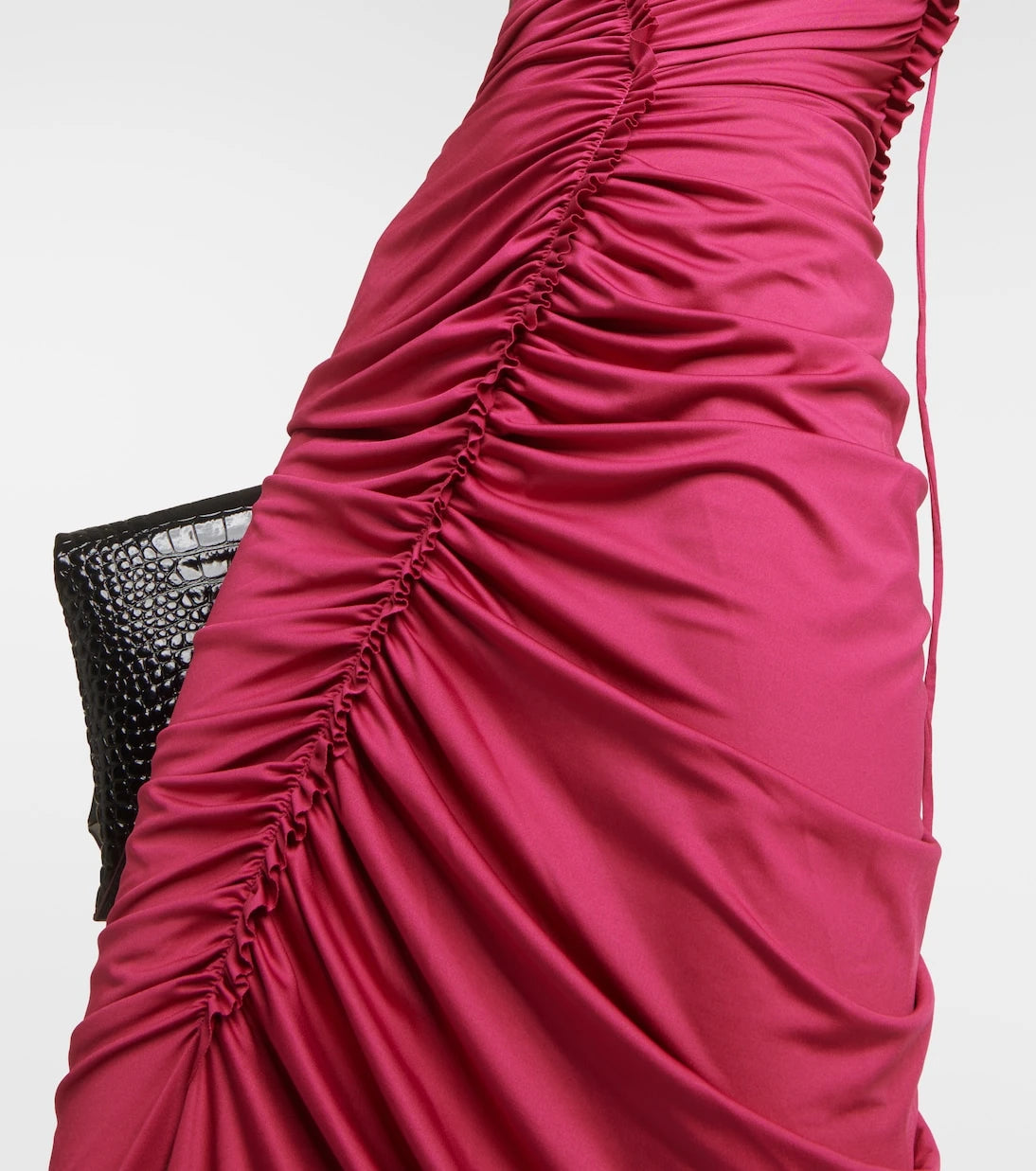 Victoria Beckham - Ruched jersey maxi dress