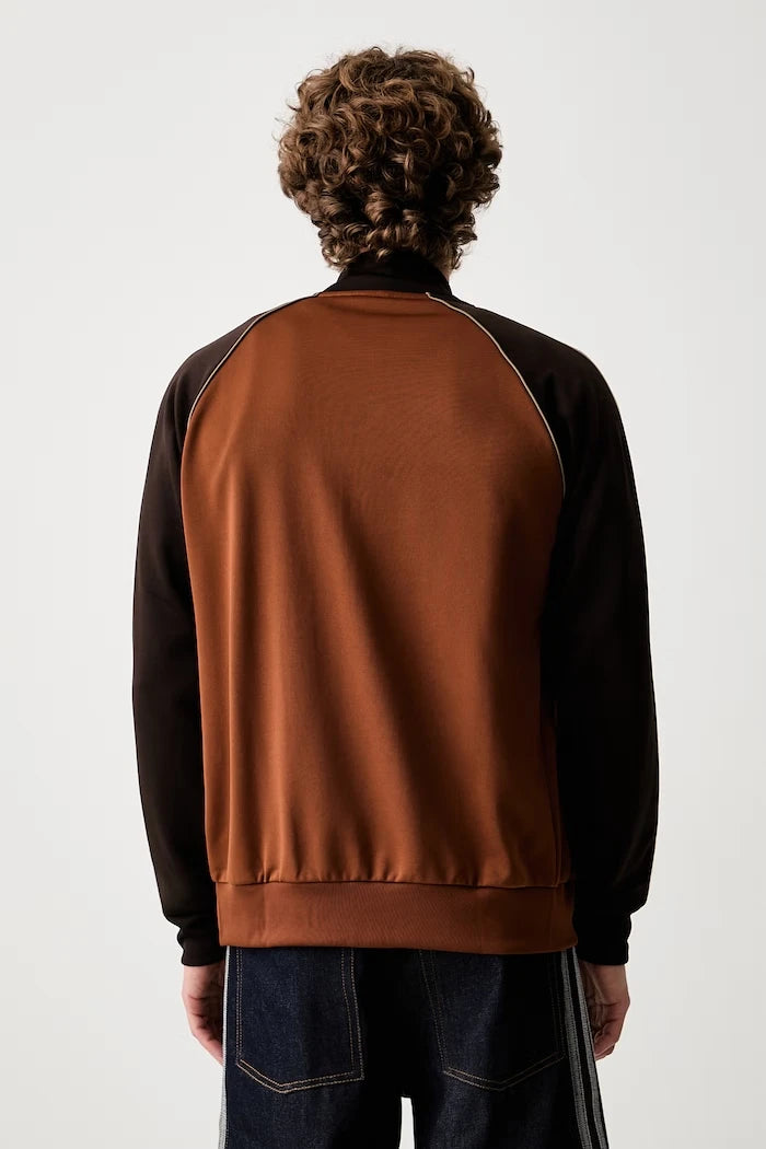 adidas Originals fermuarlı erkek sweatshirt