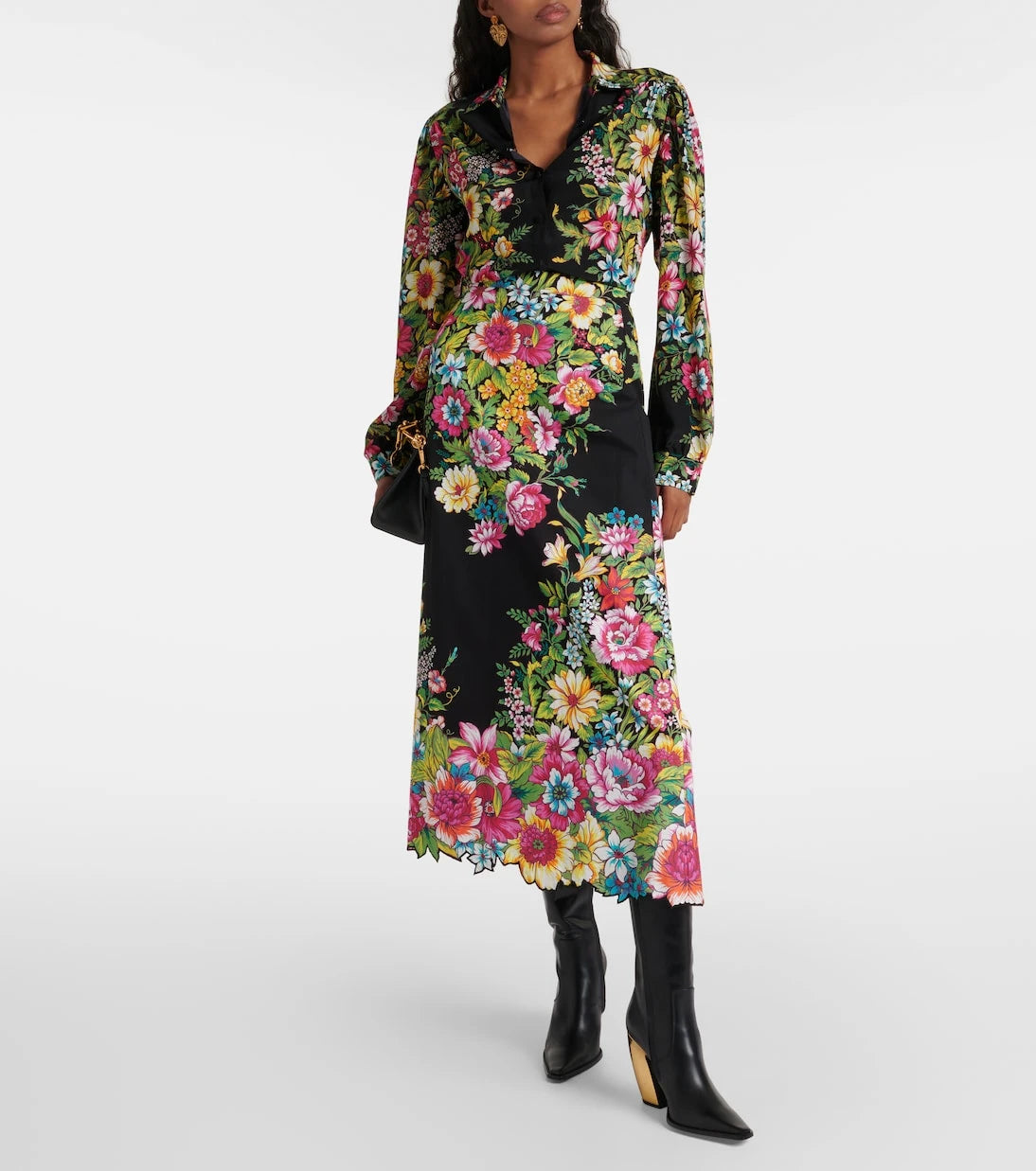 Etro - Printed silk shirt