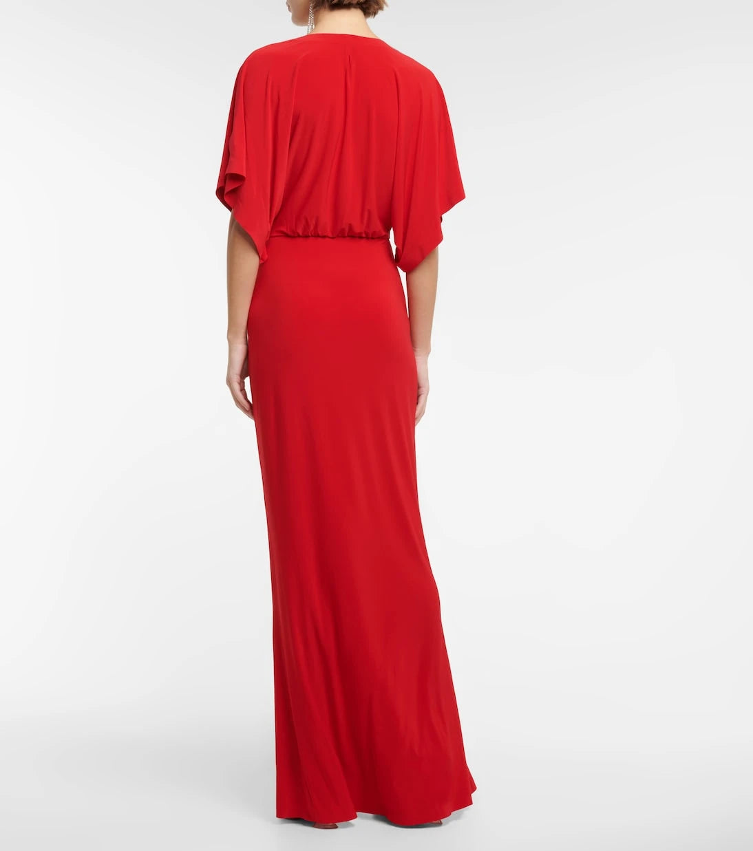 Norma Kamali - Obie jersey maxi dress