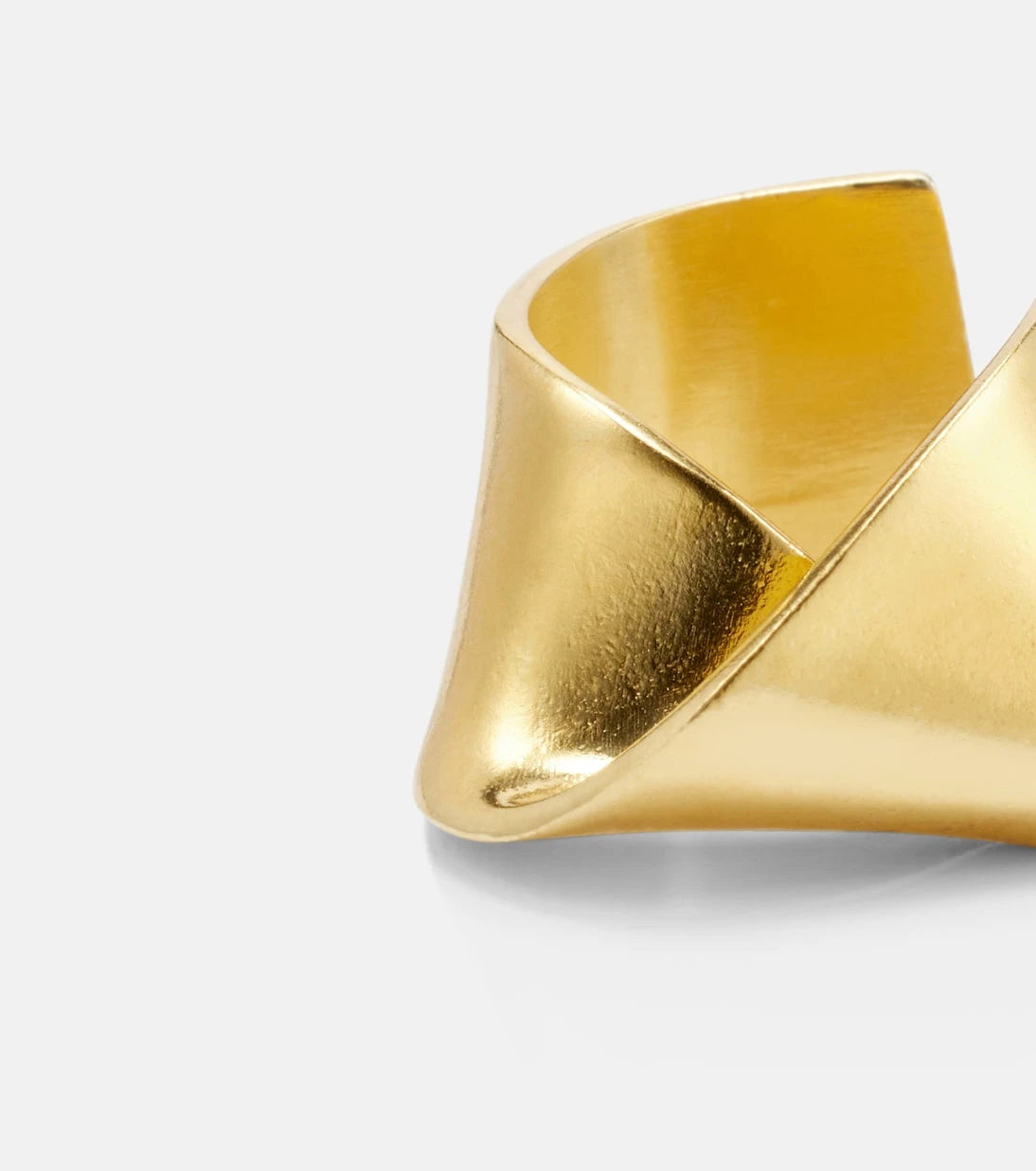 Ysso - Cordella 24kt gold-plated ring