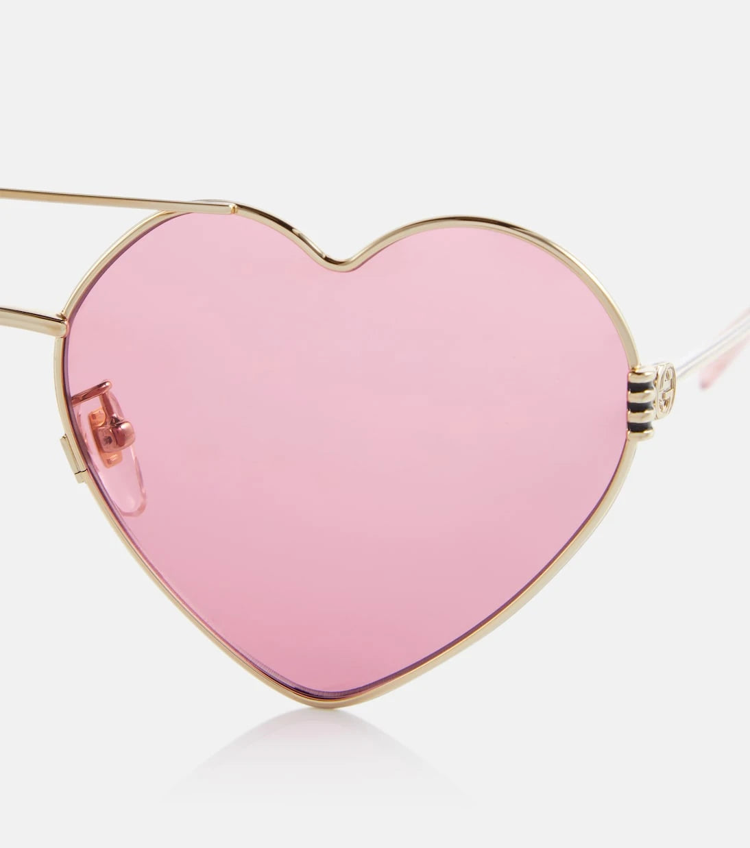 Gucci - Heart sunglasses