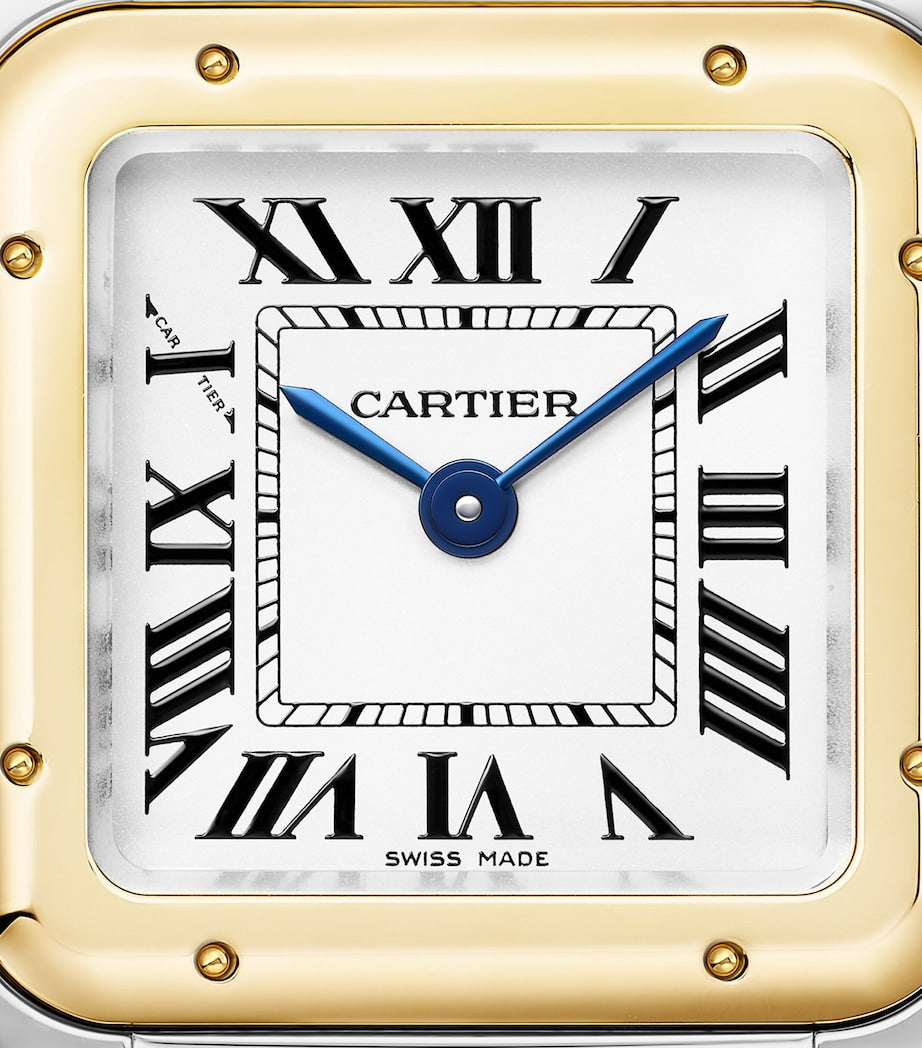 Small Yellow Gold and Stainless Steel Panthère de Cartier Watch 23mm