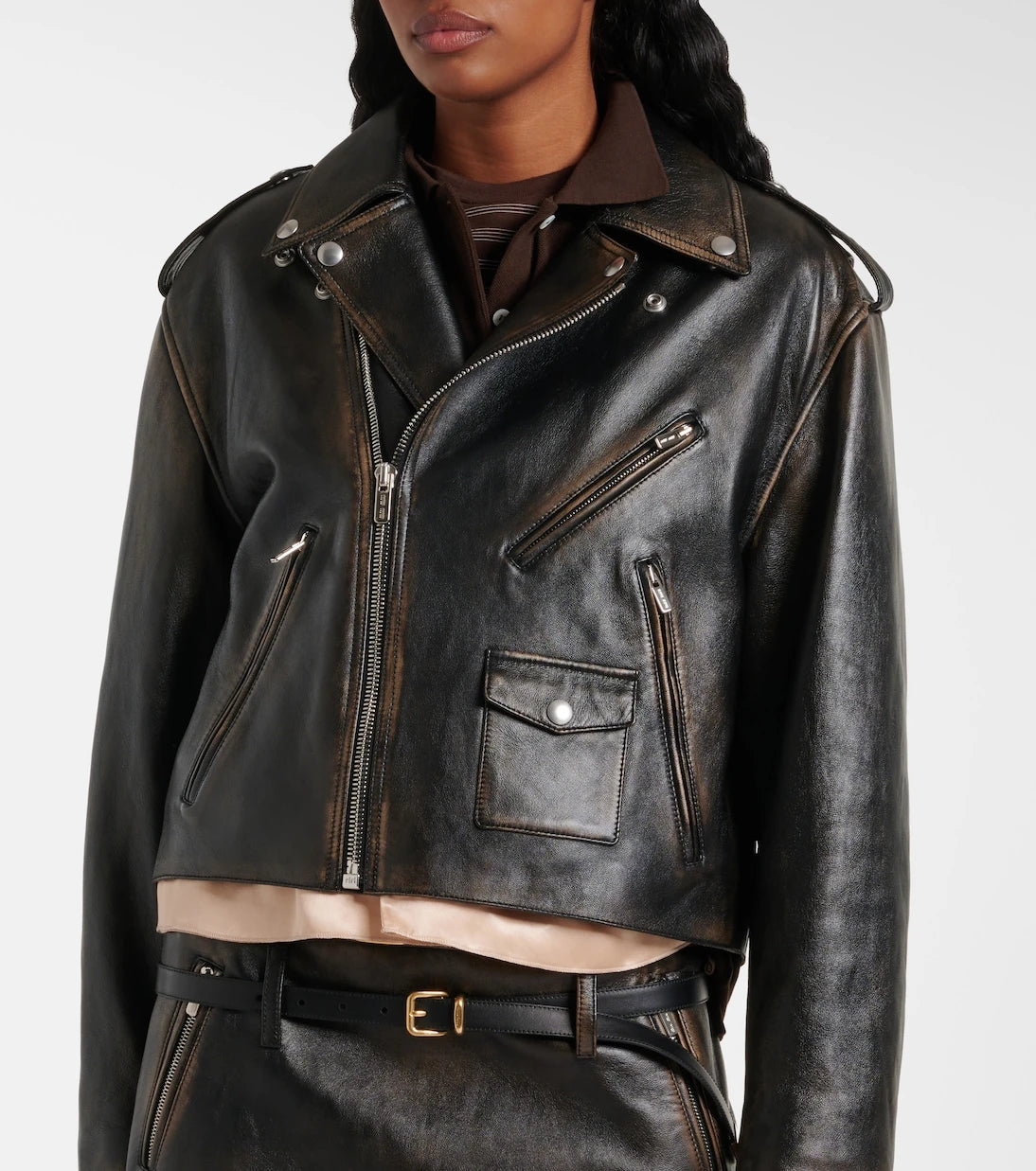Miu Miu - Leather jacket