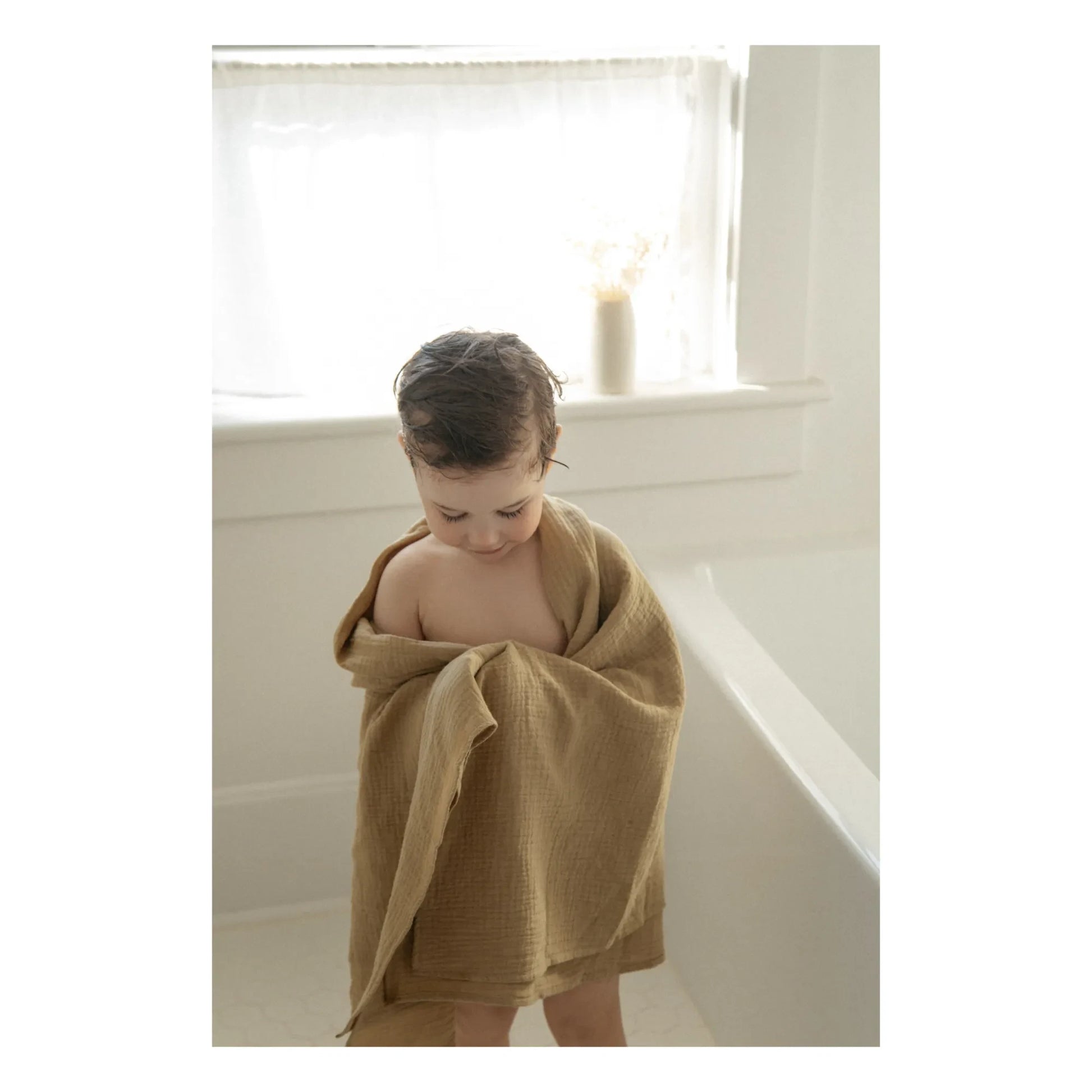 Soft Spot - Organic cotton swaddling diaper | Hojicha