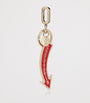 Christian Louboutin Red Steel Circus Signpost Keyring