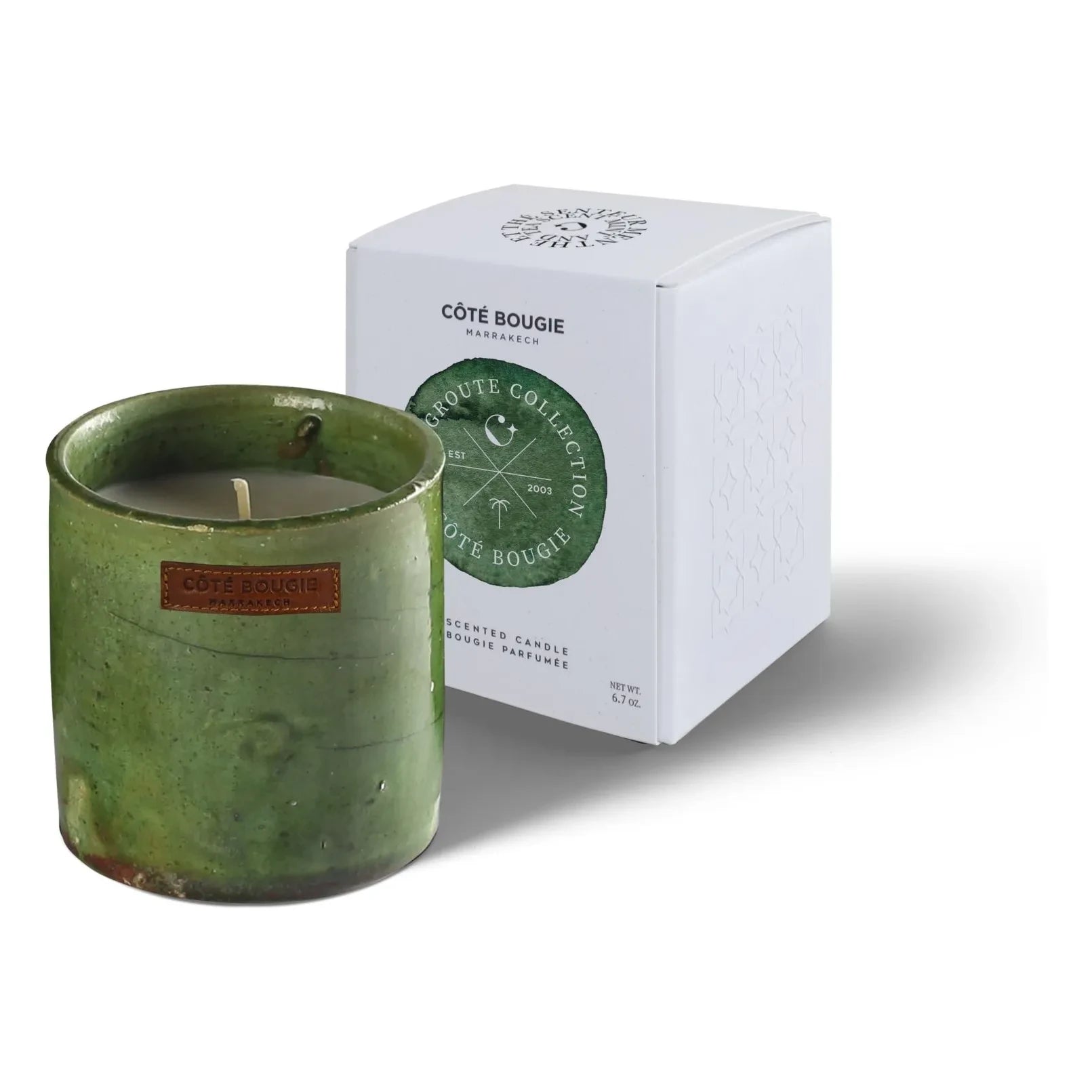 Côté Bougie - Bourgie Tamgroute Verte - Mint &amp; Tea